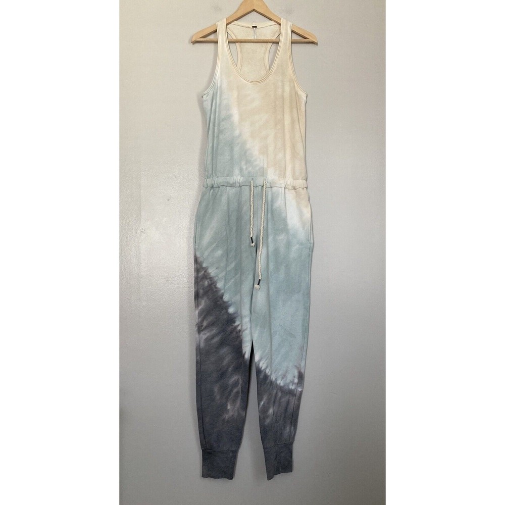 Young Fabulous And Broke, Tie-Dye Jumpsuit, Sleeveless Cotton Size Medium